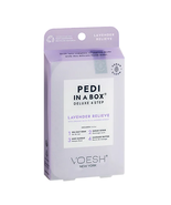 Voesh Pedi In A Box Deluxe 4 Step Pedicure - Lavender Relieve  - $11.95