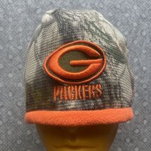 Green Bay Packers Camo Beanie Adult Men One Size Fits Most JD AP - $10.78