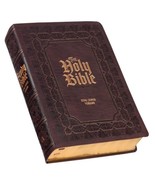 KJV Study Bible, Large Print King James Version Holy Bible, Thumb Tabs, ... - £42.52 GBP