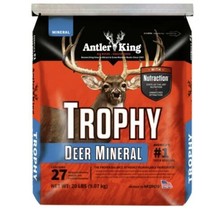 20lb Trophy Deer Mineral Bag Contains 27 Vitamins &amp; Minerals (bff) m18 - £118.98 GBP