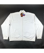Michigan Staat Universität Spartans Weiß Sweatshirt Adult XL Reißverschl... - £10.96 GBP