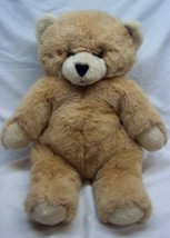VINTAGE 1987 Applause AVANTI TAN TEDDY BEAR 19&quot; Plush Stuffed Animal Toy - $29.70