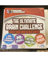 NEW SEALED THE ULTIMATE BRAIN CHALLENGE Noggin Workshop Board Game Adult12+ - £14.87 GBP