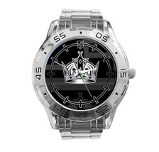 Los Angeles Kings NHL Stainless Steel Analogue Men’s Watch Gift - £23.95 GBP