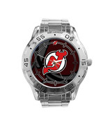 New Jersey Devils NHL Stainless Steel Analogue Men’s Watch Gift - £23.59 GBP