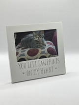 Pet Memorial Picture Frame. Paw Prints On My Heart. Pet Loss Gifts - £17.54 GBP