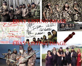 Duck Dynasty Cast Autographed 8x10 Rp Promo Collage Photo Duckmen Willie Si + - £15.71 GBP