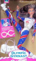 Barbie Doll 1996 Atlanta Olympic Gymnast Brunette MIB Vintage  - £39.19 GBP