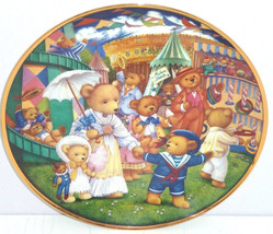 Teddy Bear Fair Collector Plate Franklin Mint Retired Child Room - $49.95