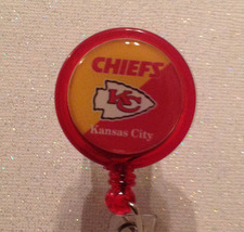 Nfl Kansas City Chiefs Badge Reel - Chiefs Badge Reel - Chiefs Id Badge ... - $8.99
