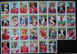 1988 Topps Cincinnati Reds Team Set of 30 Baseball Cards - £4.71 GBP