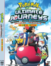 Anime DVD Pokemon Ultimate Journeys: The Series + Aim To Be A Pokemon Master  - £38.39 GBP