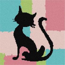 Pepita Needlepoint kit: Spray Paint Cat, 10&quot; x 10&quot; - £61.69 GBP+