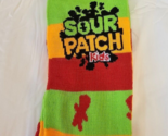 Sour Patch Kids Candy Men&#39;s Novelty Crew Socks Green Red 1 Pair Shoe Siz... - $11.64