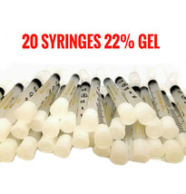 20 Syringes 22% Teeth Whitening Gel ( 200ml = 800 apps !) Professional Whitener  - $26.95
