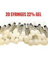 20 Syringes 22% Teeth Whitening Gel ( 200ml = 800 apps !) Professional W... - $36.97 CAD