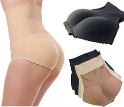 Seamless Padded High Waist Butt Lifter Tummy Control Enhancer Body Shaper Panty - £7.89 GBP