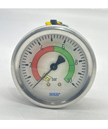 Wika 073 Pressure Gauge, 0-10 Bar  - $23.80