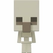 Minecraft Legends Skeleton Mini Action Figure, Mob Head Minis Toy with Pixelated - £8.21 GBP