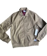 NWT Five Four Men’s Zip Up Khaki Jacket/ Coat Size Small New With Tags - £26.99 GBP