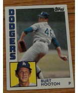 Burt Hooton, Dodgers,  1984  #15 Topps  Baseball Card,  GOOD CONDITION - £0.77 GBP