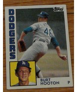 Burt Hooton, Dodgers,  1984  #15 Topps  Baseball Card,  GOOD CONDITION - €0,84 EUR