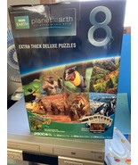 BBC Earth - Planet Earth Extra Thick Deluxe Puzzles - Set of 8 - High Qu... - £27.23 GBP