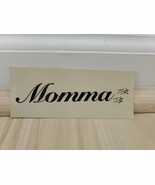 Momma Band Music Beige Sticker 2&#39;&#39; x 5&#39;&#39; Indie Band Indie Rock - $5.69