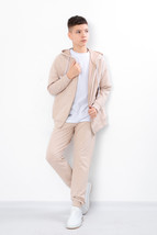 Active Teen Boys’ Tracksuit – Cotton Blend Zip-Up Hoodie &amp; Elastic Jogge... - $1,126.63 MXN+