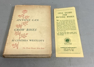 Anyone Can Grow Roses By Cynthia Westcott (1952) And 1954 Guide For Buyi... - $14.84