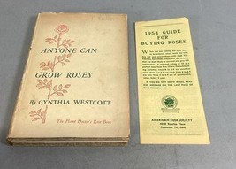 Anyone Can Grow Roses By Cynthia Westcott (1952) And 1954 Guide For Buyi... - $14.84