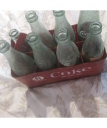 vintage 70s COKE COCA COLA 8 PK BOTTLE CARRIER assorted bottles - €8,07 EUR