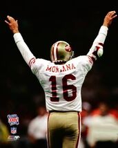 San Francisco 49ers Metal Sign Joe Montana #16 NFL Super Bowl XXIV - $24.74