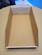 10 x 18 x 4 1/2&quot; Corrugated Cardboard Open Top Storage Parts Bin Bins Boxes - $26.63+