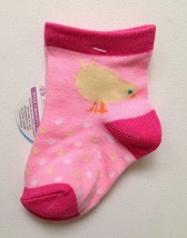 NWT CHICKADEE SOCKS Size ~ 2 - 4 Toddler ~ Pink Polka Dots ~ CUTE - $6.78