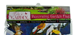 Erin&#39;s Garden Snowman and Birds Decorative Garden Flag (12.5&quot; x 18&quot;) New - $13.82