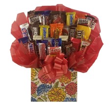 Chocolate Candy Bouquet gift box - Great as gift for Birthday, Mothers Day gift  - £47.95 GBP