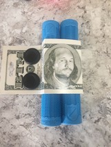 s&amp;m Bikes Hoder Bmx Grips Blueodi Cult Kink Scooter Animal Grips  Cyan B... - $13.00