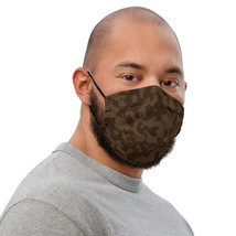 Camouflage Design Abstract Brown Style Face Mask - £14.42 GBP