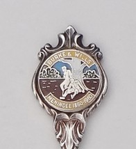 Collector Souvenir Spoon Australia Menindee Burke Wills 1860 1960 Centen... - £10.35 GBP