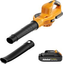 Adedad Cordless Leaf Blower With Battery And Charger 160 Mph Lightweight... - £51.82 GBP