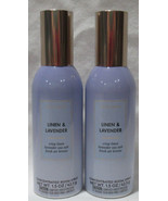 White Barn Bath &amp; Body Works Concentrated Room Spray Lot Set 2 LINEN &amp; L... - $34.75