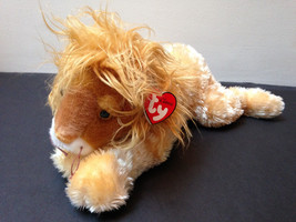 New Ty Classic Plush - Retired Kingly The Lion - Mint With Mint Tag Free Us Ship - £11.34 GBP