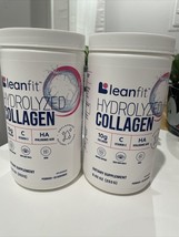 Lean fit  Hydrolyzed Collagen Body &amp; Beauty Hair Skin Nails Blend  2 Pack - £28.87 GBP