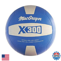 MacGregor Rubber Volleyball, Royal/White - Indoor/Outdoor - $21.75