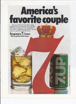 1979 Seagram&#39;s Crown 7 Seven Canadian Whiskey Print Ad Vintage 8.5&quot; x 11&quot; - £14.13 GBP