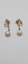 Vintage Dangle goldtone earrings - £19.98 GBP
