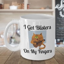 Funny Guitar Blisters 11oz Mug Novelty Ceramic Coffe Tea Cup Cool Ideal Fun Gift - £17.57 GBP