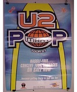 U2 Popmart 1997 World Tour Poster 24*18 &amp; ETS Pass 1987 Joshua Tree Tour... - $89.50