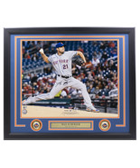 Max Scherzer Signed Framed New York Mets 16x20 Photo Fanatics MLB - £368.20 GBP
